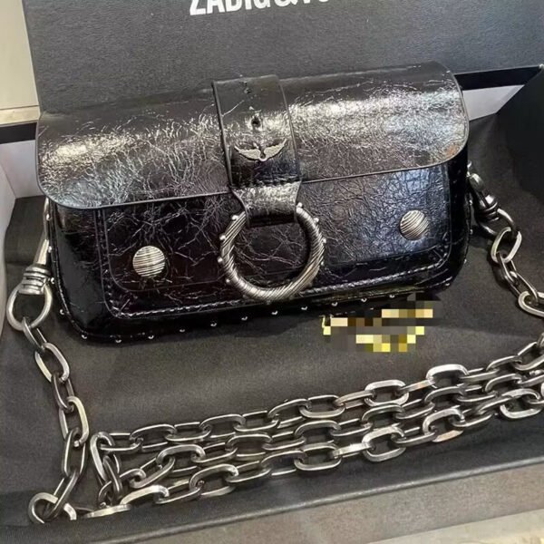 ZV41 ZADIG Women’s Shoulder Bag Crossbody Bag Size 22x12x3cm