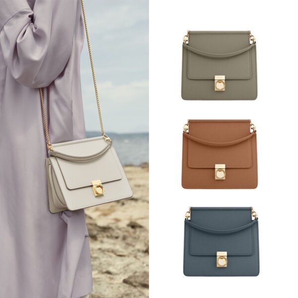 POLENE Real Leather bag pdd01 17x16.5x10cm