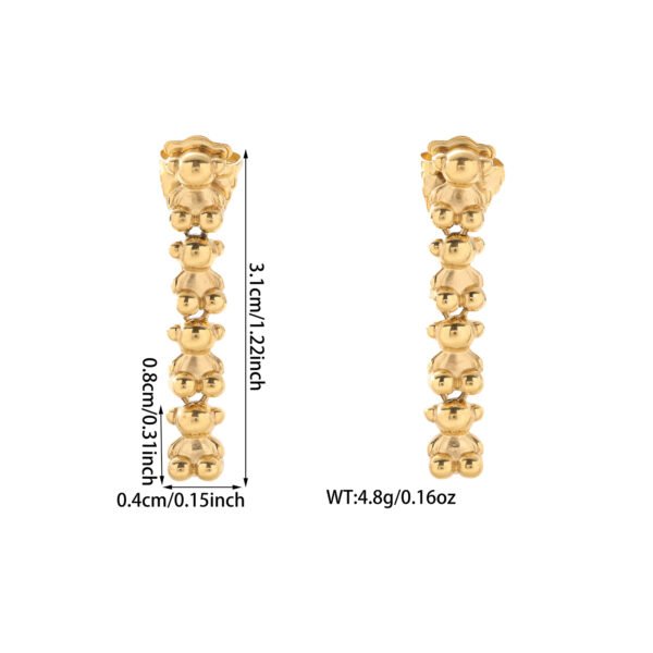 Bear Jewelry earings ED-317
