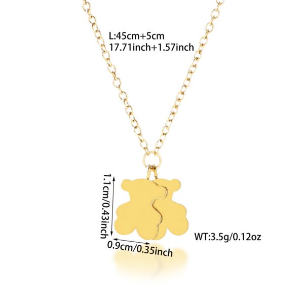 Bear Jewelry necklace XL-288