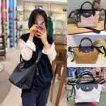 Long champ bag LC36 three sizes (medium size: 32x17x28cm; small size: 25x16x23cm;  mini size: 17x14cm; )