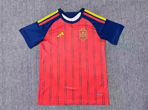 Spain football jersey QF001