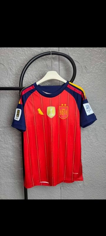 Spain football jersey QF002