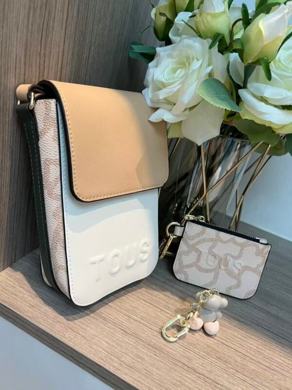 Bear bag phone bag card bag 62088-H 19-12-5cm with box
