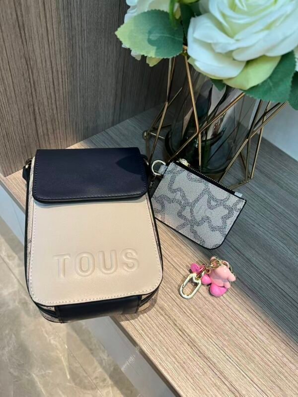Bear bag phone bag card bag 62088-H 19-12-5cm with box
