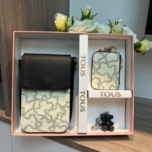 Bear bag phone bag card bag 62088-H 19-12-5cm with box
